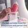 Dr TalbotsMom Postpartum Peri Bottle with Carry Bag  Silicone Perineal Spray Bottle for Mothers  122 fl oz