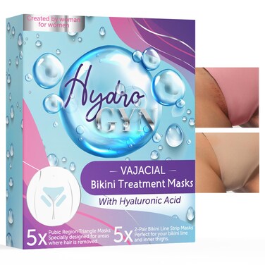 Vajacial Mask Soothing Treatment for Bikini Area Hydrogel Vajacial Mask  Hydrating Mask with Hyaluronic Acid and Aloe Vera Bikini Mask