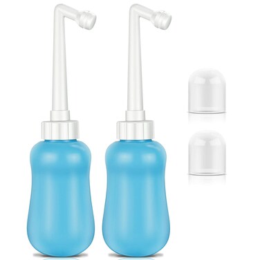 2 Pack Peri Bottle for Postpartum Care Perineal Recovery and Cleansing After Birth Personal Hygiene Bidet 127OZ