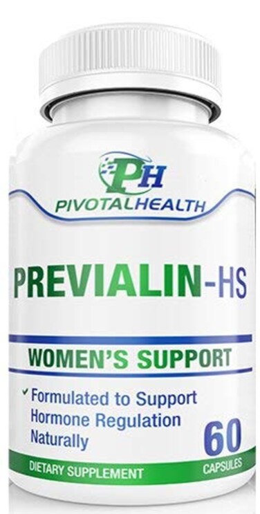 Previalin  HS  DIM Supplement  All Natural Hormone Balance for Women Menopause Supplements for Women Estrogen Metabolizer  Hot Flashes Relief