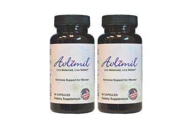 Avlimil Hormone Balance  Menopause  Relief from Mood Swings Hot Flashes Night Sweats and Irritability  Isoflavones Black Cohosh Raspberry Valerian Sage Red Clover Lemon Balm  2 Month