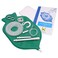 Enema Bag Kit for Colon Cleansing with Platinum Cured Silicone Hose 2 Quart Open Top  Green