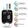 KETOMOJO GK Bluetooth Glucose  Ketone Testing Kit  Free APP for Ketosis  Diabetes Management 20 Blood Test Strips 10 Each Meter 20 Lancets Lancing Device and Control Solutions