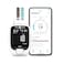 KETOMOJO GK Bluetooth Glucose  Ketone Testing Kit  Free APP for Ketosis  Diabetes Management 20 Blood Test Strips 10 Each Meter 20 Lancets Lancing Device and Control Solutions