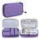 LUXJA Diabetic Supplies Travel Case Storage Bag for Glucose Meter and Other Diabetic Supplies Bag Only Purple