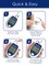 Blood Ketone Meter Kit for Keto Diet Testing  Complete Ketone Test Kit with Ketone Monitor Keto Strips Lancing Device  Lancets