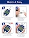 Blood Ketone Meter Kit for Keto Diet Testing  Complete Ketone Test Kit with Ketone Monitor Keto Strips Lancing Device  Lancets