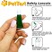 Pet Supplies Safety Lancets For Diabetes Testing Dogs Cats 21 Gauge by Advocate Pet Test 100 Count Diabetic Monitoring Blood Dog Cats Lancets Easy Pricker for Testing for Blood Glucose Diabetic Pets