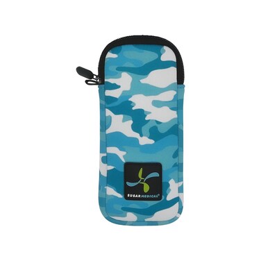 Sugar Medical Quest Neoprene Insulin Pen Pouch  Diabetic Care Products  Diabetes Supply Case  Diabetic Supplies Travel Bag  Diabetes Care Blue Camo