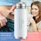 Portable Insulin Cooler Travel Case Diabetic Insulin Vial Carrying Case Insulin Pen Cooler Bottle Big Capacity Insulated Steel The Vacuum Thermos Bottle and Biogel Pack