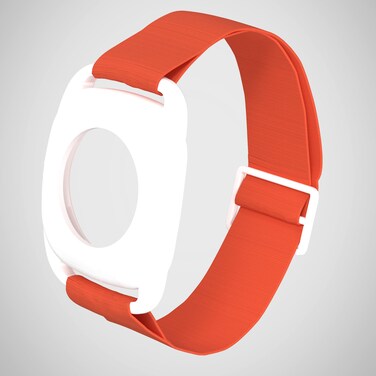 Sensor Cover Armband for Freestyle Libre Protector Case Compatible with Freestyle Libre 1  2 SiliconeFree Stretchable Armband for Diabetic XXLOrange