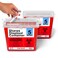 Sharps Container for Home Use and Professional  5 Quart 2 Pack Large Sharps Container Needle Disposal Containers Sharp Containers for Needles with Touch Free Rotating Lid