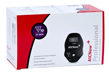 A1CNow Hba1c Blood Monitor w Sampler 10 Test Kit