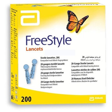 PDTXCLS Abbott Freestyle Lancets  200 ct