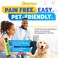 PetTest Genteel Painfree Lancing Device  EasytoUse Dog  Cat Pet Lancing Device for Pet Blood Sugar Monitoring  Includes Contact Tips Sterile 21G Lancets Butterfly Lancets  Instructions