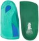 Vasyli Custom 34 Length Insoles Green XSmall Effective Pain Relief Customized Biomechanical Alignment Soft Density Elderly Diabetic  Arthritic Patients Heat Moldable Everyday Use