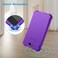 Silicone Case for Omnipod Dash PDM Personal Diabetes Manager Lightweight Shockproof Anti Slip Protective Cover Soft Gel Skin with Raised Bezel for Omnipod Dash Device Purple