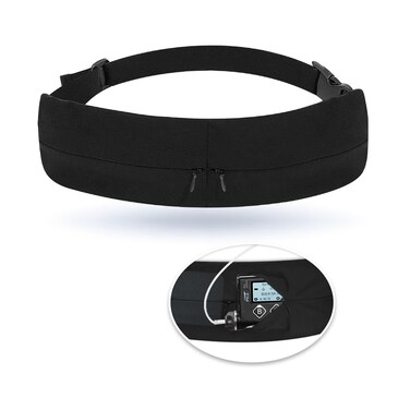 Insulin Pump Belt Holder Diabetic Pump Belt Insulin Pump Waist Belt Band Diabetes Pouch Accessories for Men Women Medical Fanny Pack with 2 Pockets Travel Waist Band Phone Holder