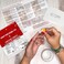 Original Home Blood Typing Kit  New Packaging  Improved Lancet  Single Kit