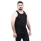 Overt Mens WorkItOut Active Black Tank Top with Special Pockets for Insulin Pump Users