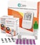 OhCare Lite Blood Sugar Test Kit Blood Glucose Meter with Strips and Lancets Lancing Device Log and Case One Touch Eject Glucometer 110 Strips 125 Lancets Control Solution