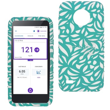Omnipod 5 Gel Skin Case with Dexcom G7 Cutout  PDM Protective Cover  Protect Omnipod 5 Diabetes CareTealWhite