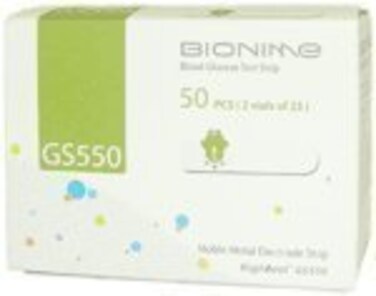 BionimeRightest GS550 Blood Glucose Test Strips 50 ct