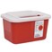DMI MultiPurpose Sharps Container with Sliding Lid Biohazard Needle and Syringle Disposal Container 1 Gallon