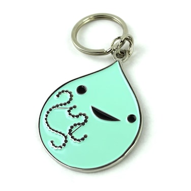 I Heart Guts Insulin Cartoon T1D Cute Enamel Keychain  Diabetic Awareness T2D Gestational Diabetes Funny Gift Endocrinology Keychains