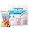 DripDrop Hydration  Zero Sugar Variety Pack  Electrolyte Drink Mix Hydration Powder Packets  Lemon Lime Watermelon Peach Passion Fruit  Keto  Paleo  NonGMO Gluten Free Vegan  32 Sticks