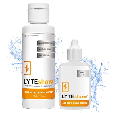 LyteShow Electrolyte Drops SugarFree for Hydration and Immune Support  40 Servings  Keto Friendly  Zinc and Magnesium for Rapid Rehydration Workout Muscle Recovery and Energy  Vegan