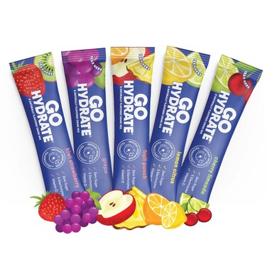 Electrolyte Drink Mix  A Naturally Flavored Sugar Free Low Sodium Great Tasting Hydration Powder Mixed 30 Count Pack of 1