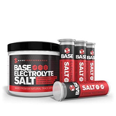 electrolyte salt 226 Servings tub with 3 refillable race vials