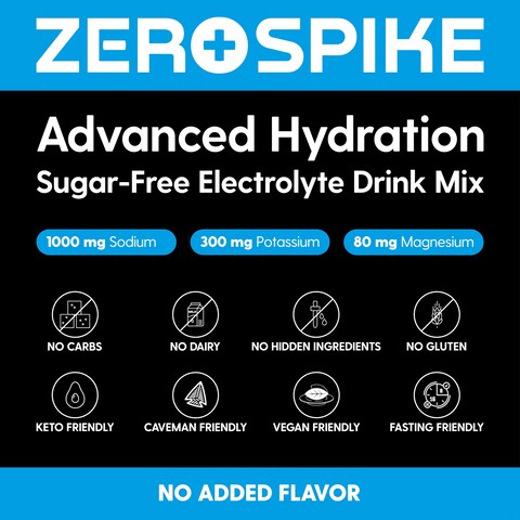 No Sugar Electrolytes Powder Packets  Keto  Fasting Salts Drink Mix  Supplements The Key Hydration Nutrients Missing from Purified Water  Clean Unflavored Calorie Free  30 Sticks