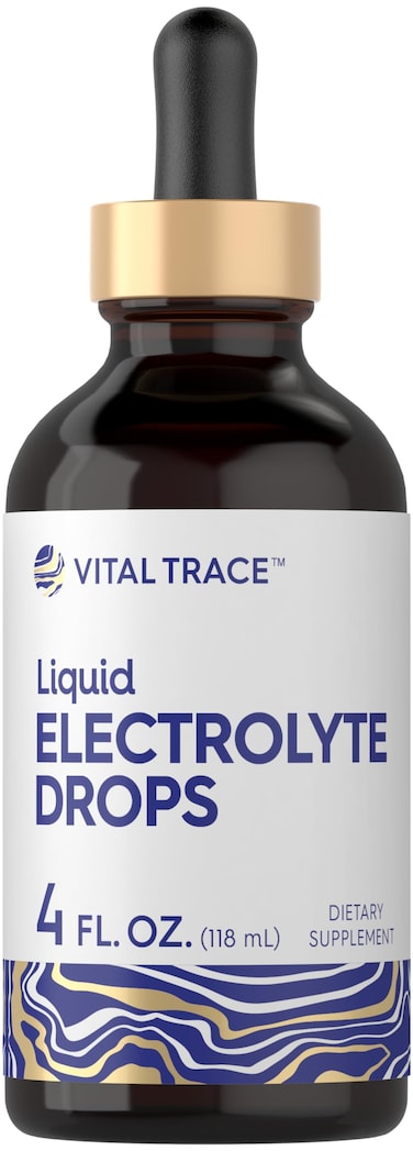 Carlyle Electrolyte Drops 4 fl oz  Hydration Liquid Supplement for Drinks  Vegan Formula  KetoFriendly NonGMO Gluten Free