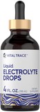 Carlyle Electrolyte Drops 4 fl oz  Hydration Liquid Supplement for Drinks  Vegan Formula  KetoFriendly NonGMO Gluten Free