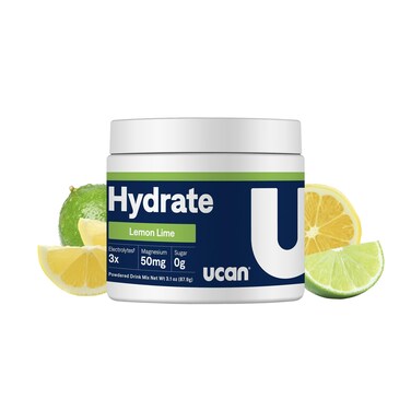 UCANHydrate LemonLime Keto SugarFree Electrolyte Replacement for Men  Women NonGMO Vegan GlutenFree Great for Runners GymGoers and High Performance Athletes  30 Servings 315 Ounces