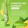 Hydra PowderNutrients Electrolyte Powder Packets with NAD Daily Hydration Packets Low Sodium Electrolytes Powder Electrolyte Drink Mix Low Sugar  16 Electrolyte Packets Lemon Lime
