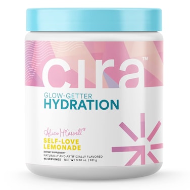 Cira Hydration Electrolyte Powder for Women 45 Servings x Alicia McCarvells Electrolyte Drink Mix with Himalayan Salt for Dehydration Relief  Self Love Lemonade