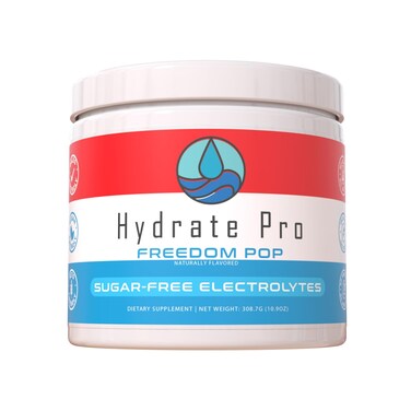 SugarFree Electrolyte Hydration Powder for Keto Paleo  Vegan Diets  Key Element Electrolytes of Sodium Potassium  Magnesium  Naturally Sweetened with Stevia Freedom Pop