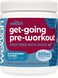 WellahGetGoing PreWorkout Drink Mix Blue Raspberry Flavored 30 Servings