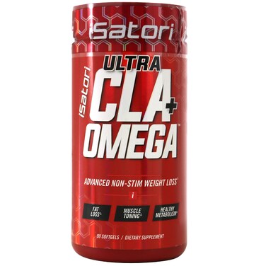 iSatoriUltra CLA  Omega 3 6 9 Safflower Oil Fish Oil Conjugated Linoleic Acid  Natural Weight Loss Exercise Enhancement Fat Burner Muscle Toner  Stimulant Free Dietary Supplement  90 Softgels