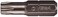 VEGA T10 TORX Security Bits Professional Grade  Inch Hex Shank TORX T10 S2 Steel 1 Security Bits 125TT10A4 Pack of 4