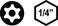 VEGA T10 TORX Security Bits Professional Grade  Inch Hex Shank TORX T10 S2 Steel 1 Security Bits 125TT10A4 Pack of 4