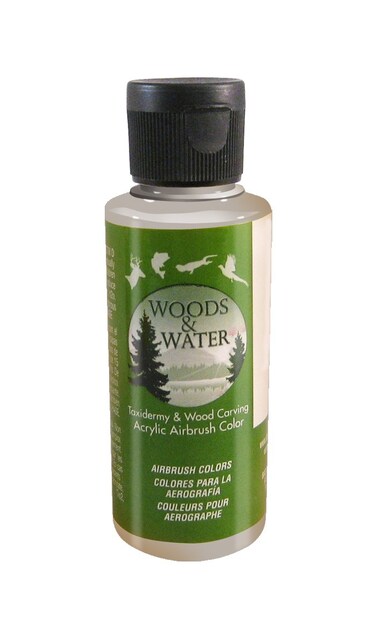 BADGER Woods  Water Taxidermy Airbrush Paint Light Gray62206