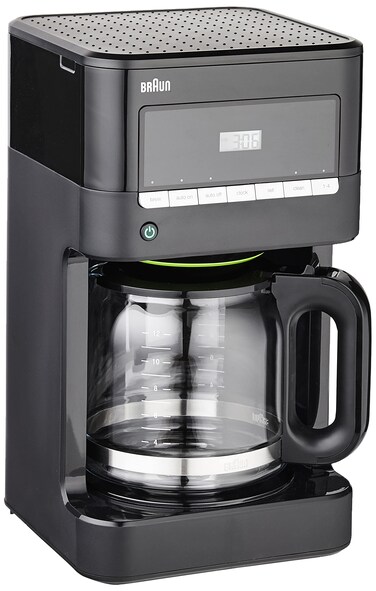 BraunKF7000BK Brew Sense Drip Coffee Maker Black