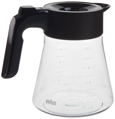 Braun BRSC008 MultiServe Coffee Machine 10 cup Replacement Carafe Black