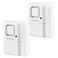 Philips Personal Security Window and Door Alarm 2 Pack DIY Protection Burglar Alert Wireless ChimeAlarm Easy Installation Ideal for Home Garage Apartment RV and More LRM3420W27