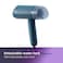PHILIPS3000 Series Handheld Travel Steamer Compact  Foldable Fast Heat Up 33oz Capacity up to 20gmin Continuous steam No Ironing Board Needed Blue STH300020