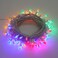 PHILIPS 100 LED Multicolor Twinkling Faceted Mini Christmas Lights on White Wire  UL Listed for IndoorOutdoor Use  3533 Length with 4 Bulb Spacing  String Lights for Christmas Tree Decorating